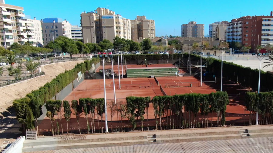 Campo de tenis, Rehabilitación pavimento instalaciones deportivas