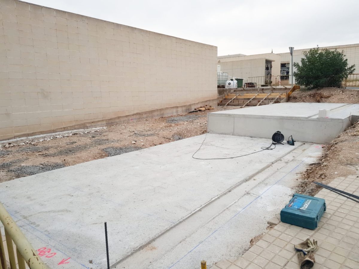 En proceso: construcción de 337 nuevos nichos en el Cementerio Nuevo