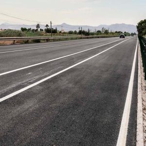 Rehabilitación de las carreteras de Dolores-Catral
