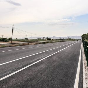 Comienza la rehabilitación de las carreteras de Dolores - Catral